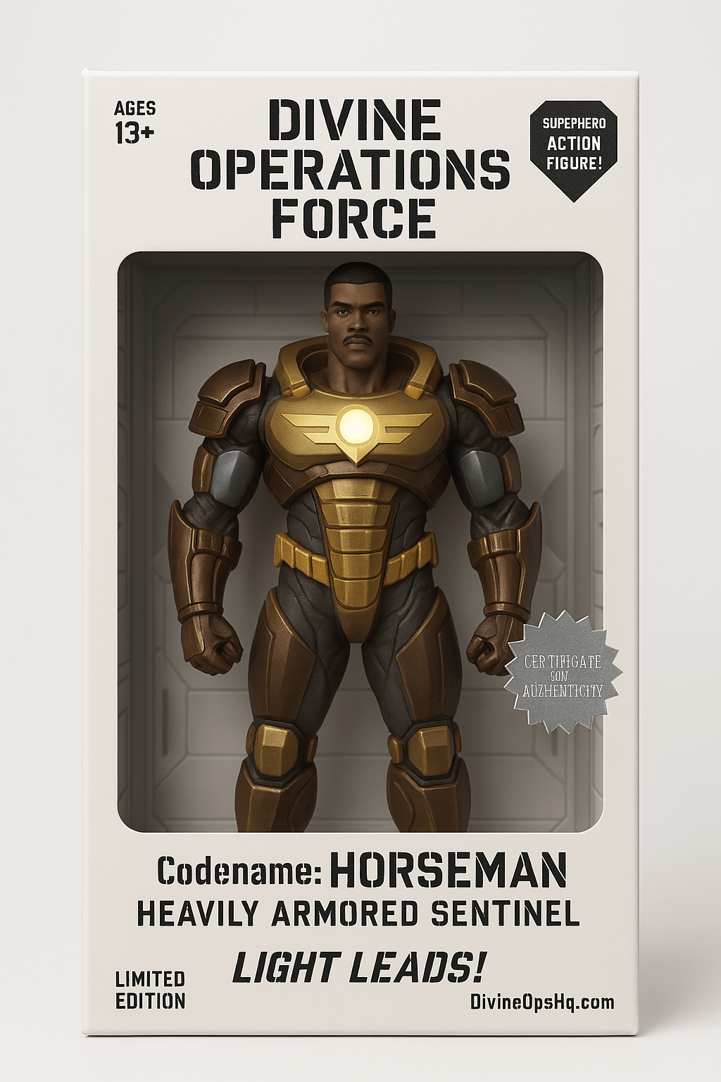 Codename: Horseman – (Limited Edition Action Figure) - Divine Operations