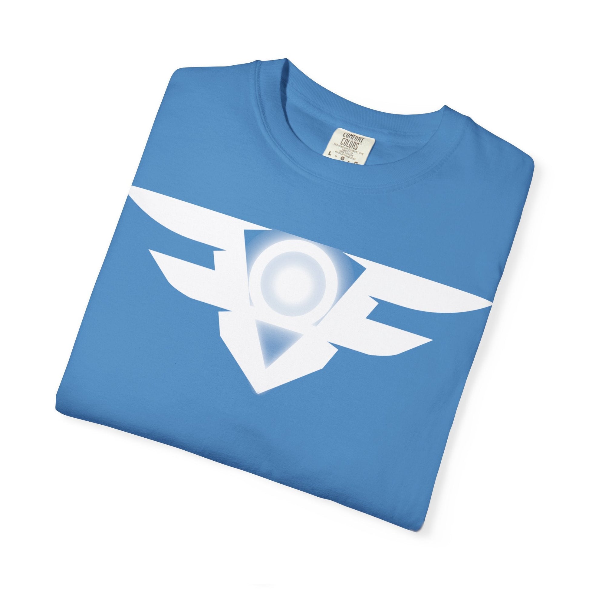Blu – Mission Type: Cyber Intelligence & Tech Warfare T-Shirt - The Divine Operations