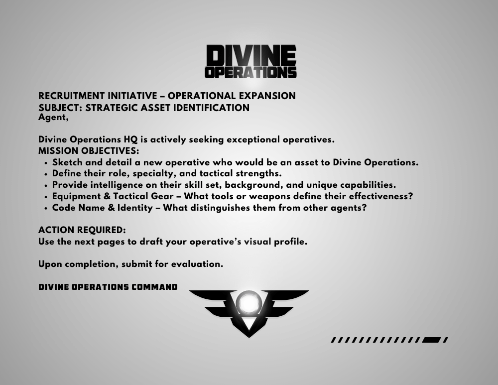 Classified Operative Files - Divine Operations