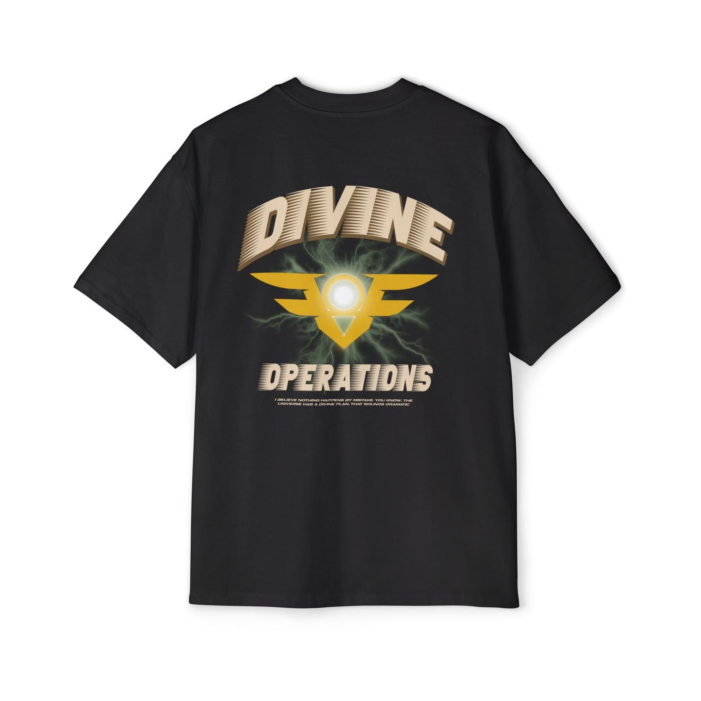 "Phirst to Lead, Phirst to Serve" Graphic - Divine Operations Oversized Tee - The Divine Operations